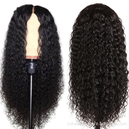 30 Inch Brazilian Virgin Hair Unit Water Wave HD Lace Frontal Wig Peruvian Waterwave Wig Loose Deep Curly Wave Human Hair Wig